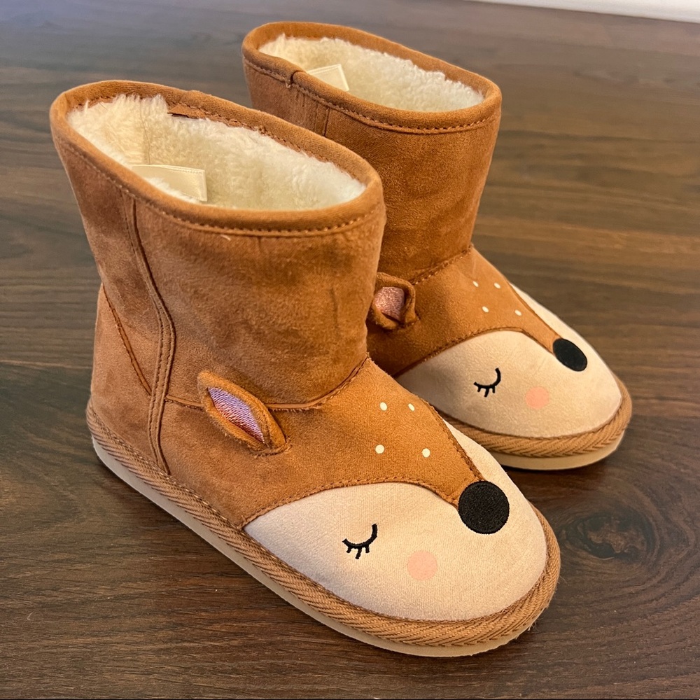 Toddler Girl Deer Boots